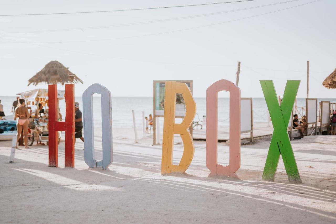 La Diosa Kali Beach Front Hotel Isla Holbox Exterior photo